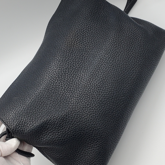 🎀 SOLD 🎀 Burberry London Grainy Calfskin Small Leah Black - Picture 3 of 17